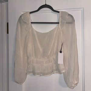 ASTR Beige Blouse